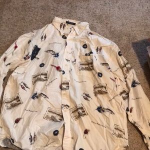 Chaps Ralph Lauren Fishing Button Down